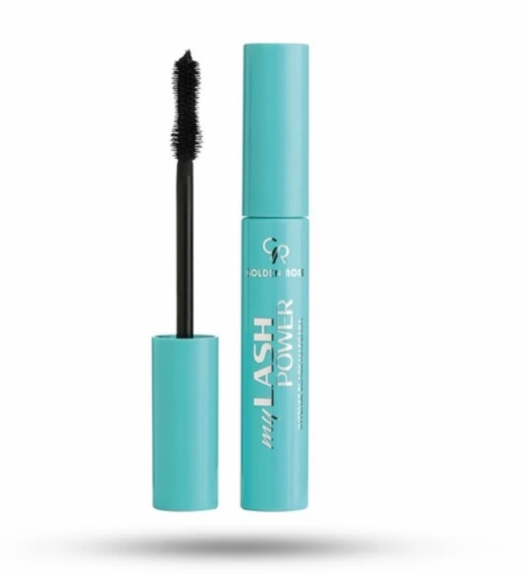 ریمل بلند کننده و حجم دهنده مای لش پاور ( سبز ) گلدنرزGOLDENROSE مدل MY LASH POWER
